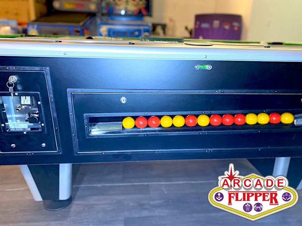 Billard Sardi Pool Anglais 7ft — vue de dessus tapis compétition
